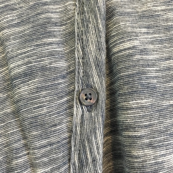 GAP Blue Stripe Dolman 3/4 Sleeve Cardigan Small - Picture 5 of 6